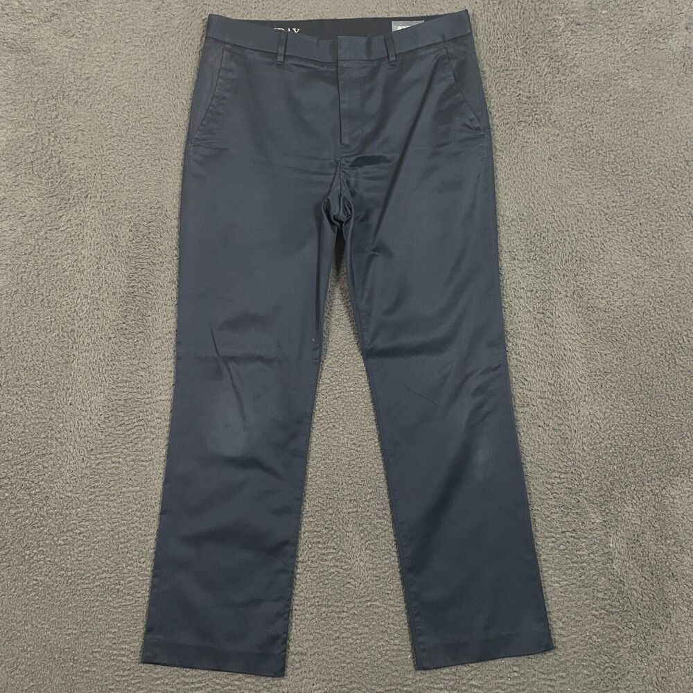 Bonobos Chino Pants Mens 32 Blue Straight Fit Casual Preppy 32x30